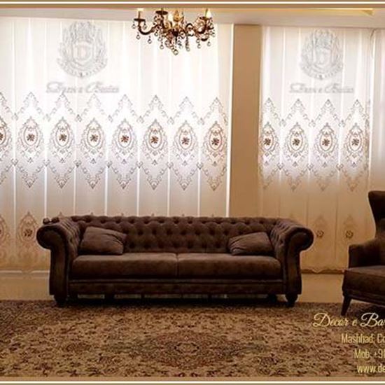 تصویر  پرده پذیرایی