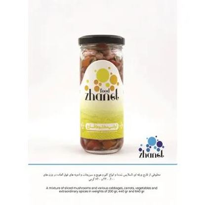 تصویر  ترشی مخلوط قارچ Zhanet