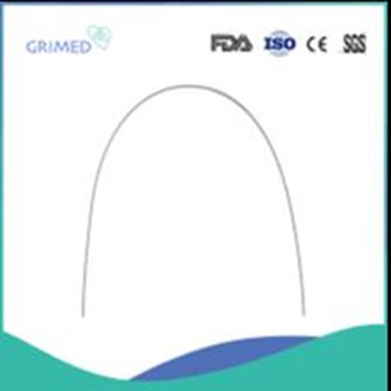 Picture Of Grimed Dental Orthodontic Arch Wire Niti Super Elastic Archwire