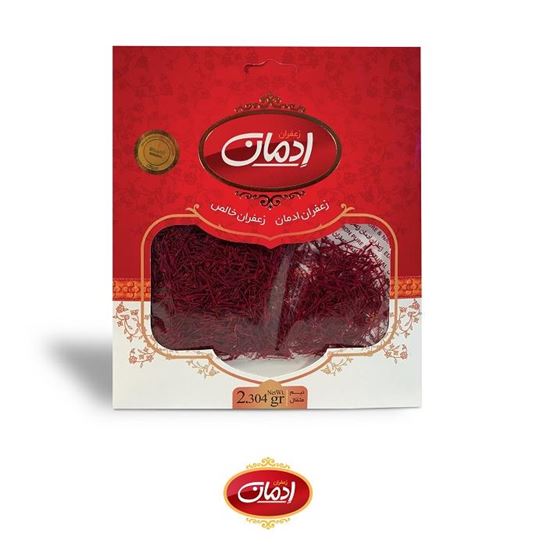 تصویر  زعفران پوشال جعبه ای ادمان