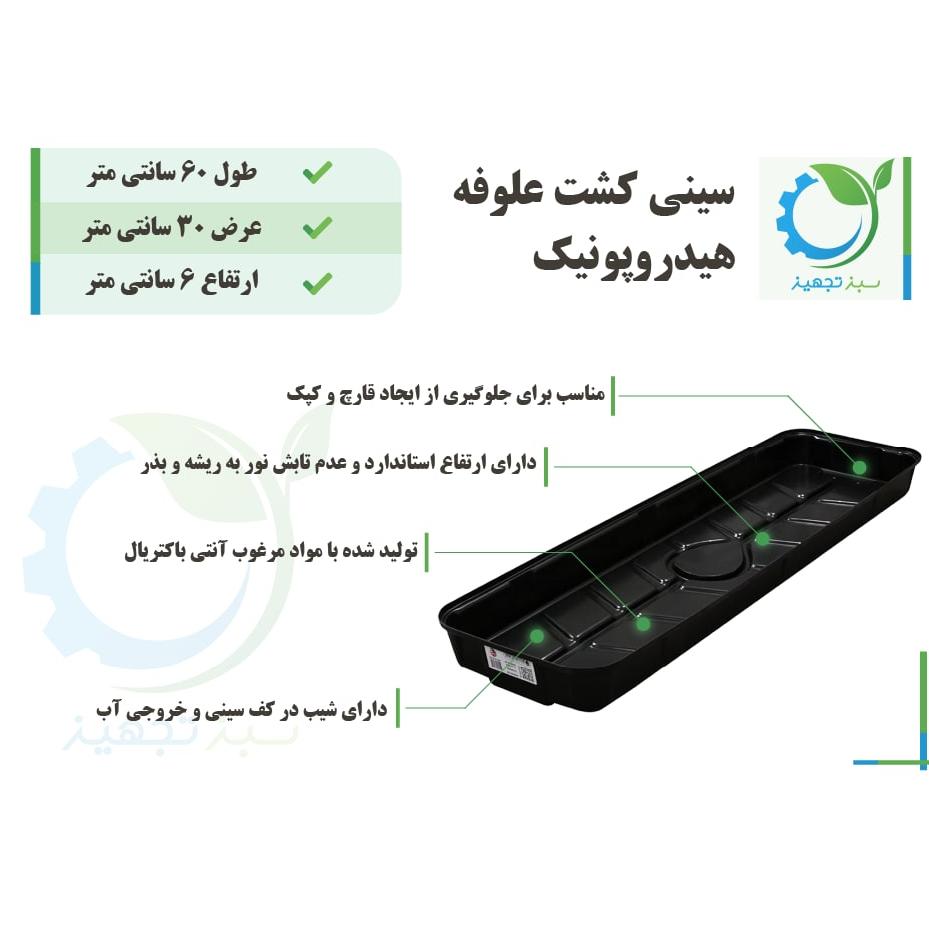 سینی کشت علوفه هیدروپونیک