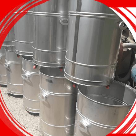 مخازن استیل برای نگهداری و حمل مواد شیمیایی و غذایی